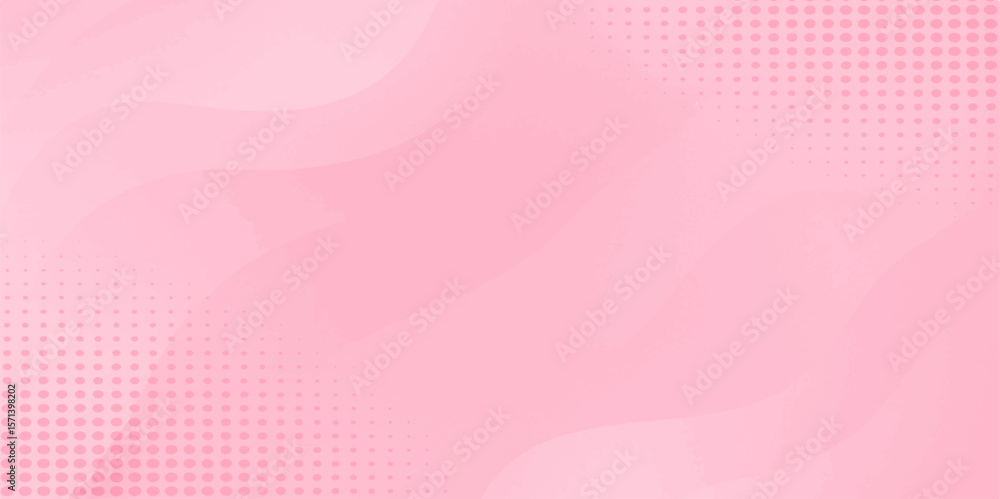 Aufkleber pink abstract background with soft curved lines and a rosy, loving pattern