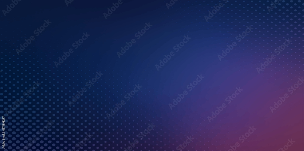 Poster blue abstract background with a textured pattern of light and dark dots, resembling a futuristic car