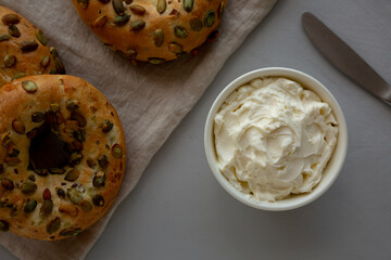 Organic Creamy Cream Cheese Spread Perfect for Bagels