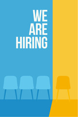 jobs recruitment design companies square social media post layout we are hiring banner poste background template