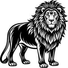 lion vector illustration