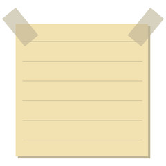 Set of Various Paper Stickers For Notes