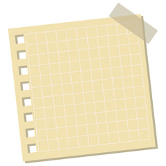 Set of Various Paper Stickers For Notes