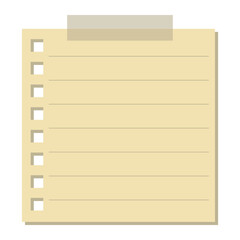 Set of Various Paper Stickers For Notes
