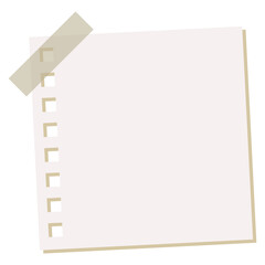 Set of Various Paper Stickers For Notes