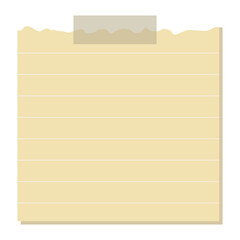 Set of Various Paper Stickers For Notes