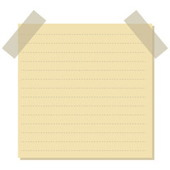 Set of Various Paper Stickers For Notes