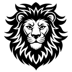 lion head vector