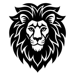 Obraz premium lion head vector