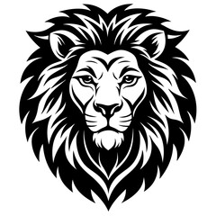 Fototapeta premium lion head vector