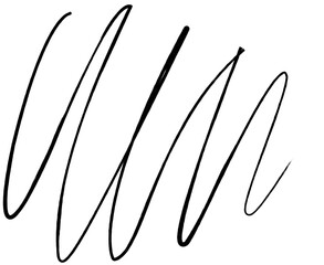 Editable Doodle Arrow Design Black