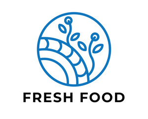 Food restaurant icon and  food Discuss logo  vector illustration.
