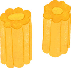 Pasta Types Illustration Anelli rigati