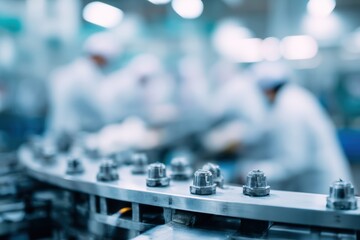Halting of production line in factory