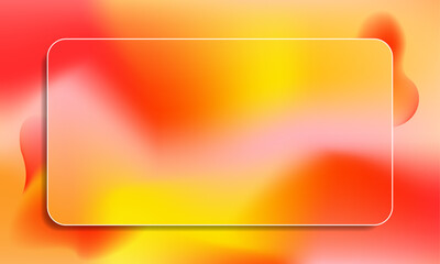Blurred presentation background. Abstract fluid gradient mesh graphic element. Suitable for poster, banner, promotion, or advertisement template.