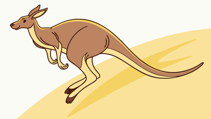 jumping kangaroo