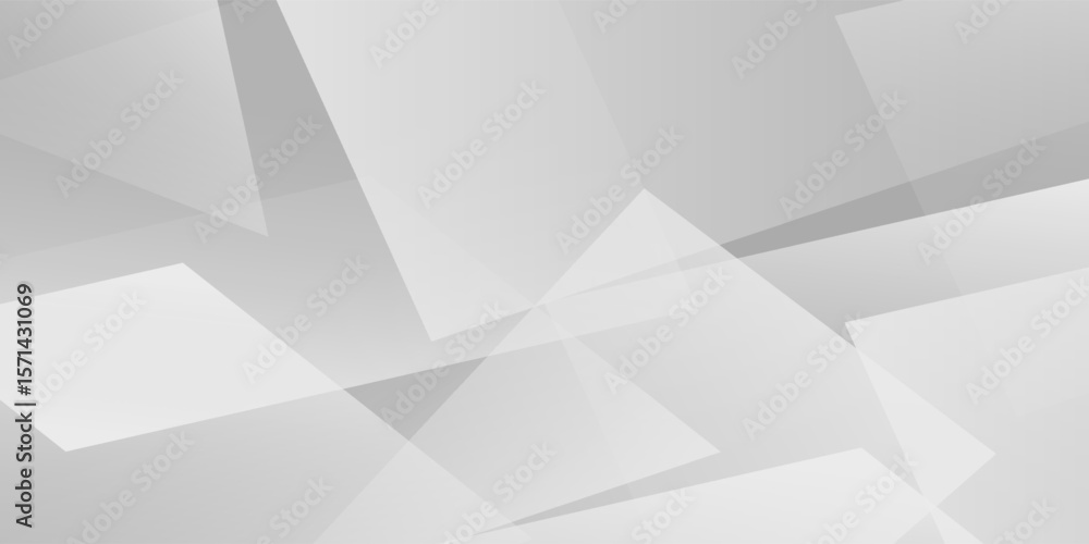 Poster abstract gray geometric design suitable for tech background