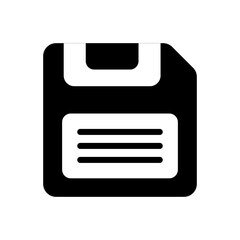 Title - Disk Save Icon Design
