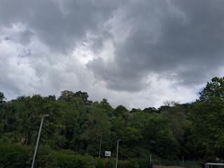 Fototapeta premium time lapse clouds
