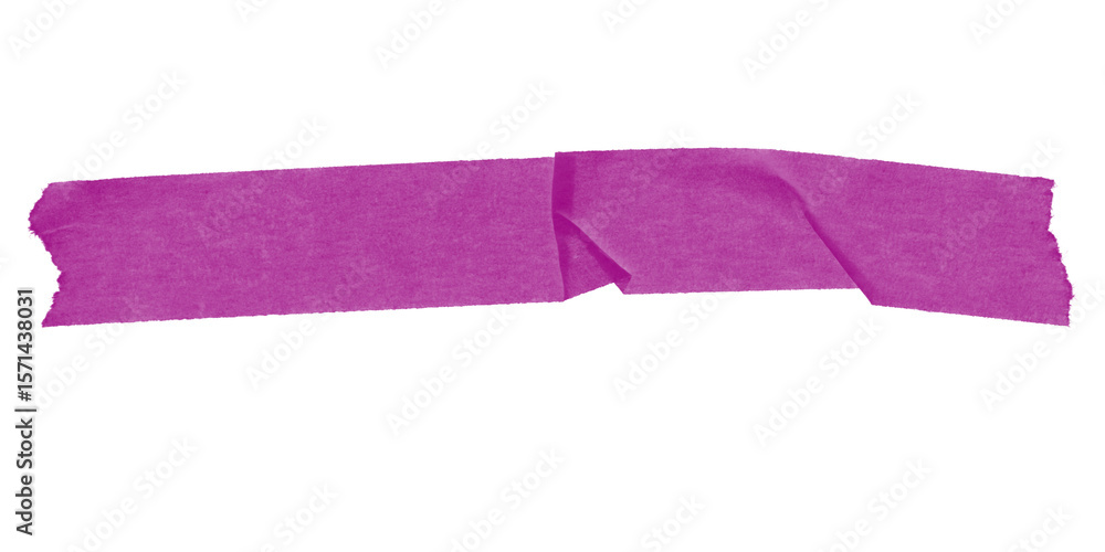 Poster a magenta colored rectangle shape isolated against a solid black background in a simple composition