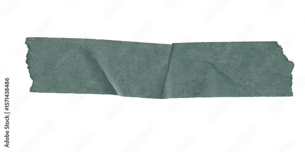 Poster dark green rectangular shape on a black background with jagged edges and a blurred appearance
