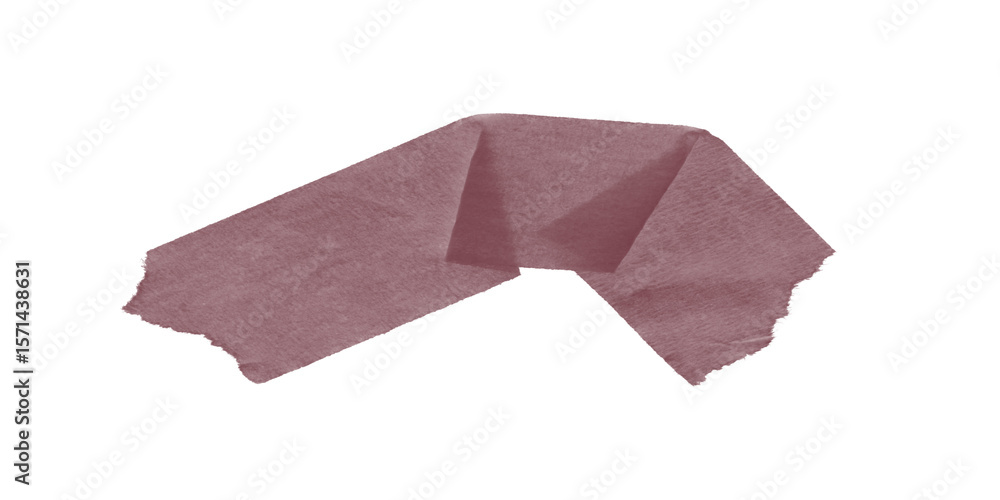 Poster a maroon polygon shape with jagged edges isolated against a solid black background in the center of 