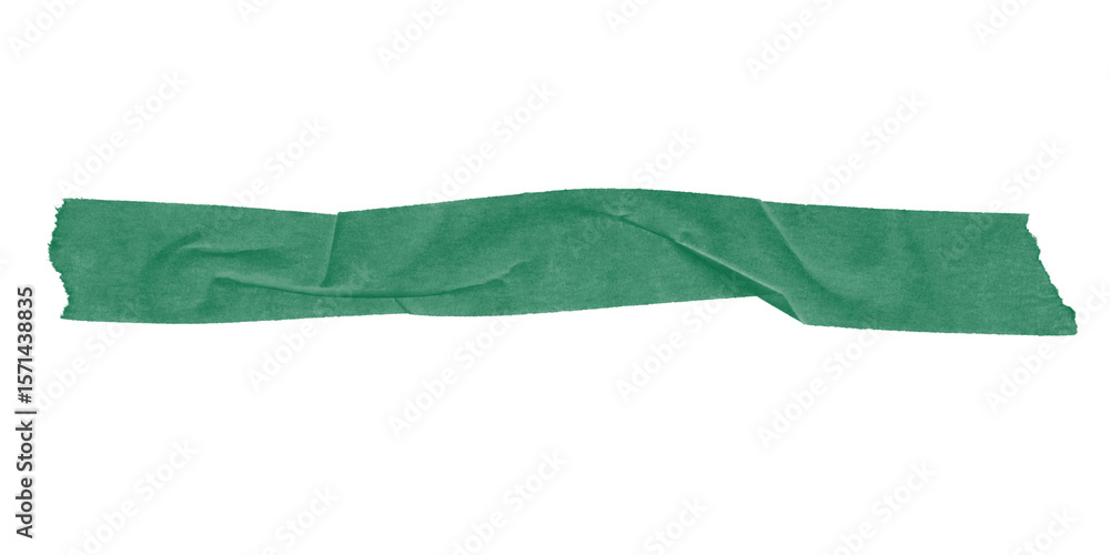 Fototapete a green irregular shape on a black background with a slightly blurred outline visible in the image