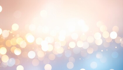 Soft bokeh background with light orbs &ndash; dreamy and romantic abstract image/光の玉が浮かぶ淡い背景 &ndash; ロマンチックなボケ味の幻想的イメージ
