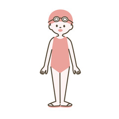 水着の女の子_3