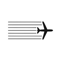 airplane icon vector illustration