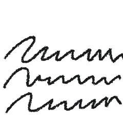 Hand drawn Water wave icon vector flat illustration on a white background
