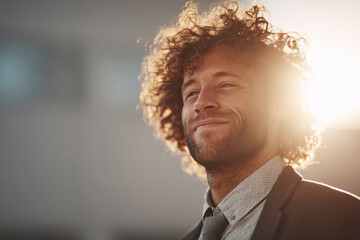 single person stands confidently in bright open space showcasing clear gesture of agreement