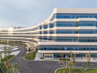 view of modern office building
