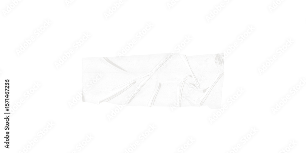 Poster Abstract white shape with dark lines on a black background creating a minimalist design element