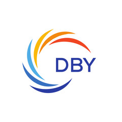 DBY Letter Initial Logo Design Template Vector Illustration 