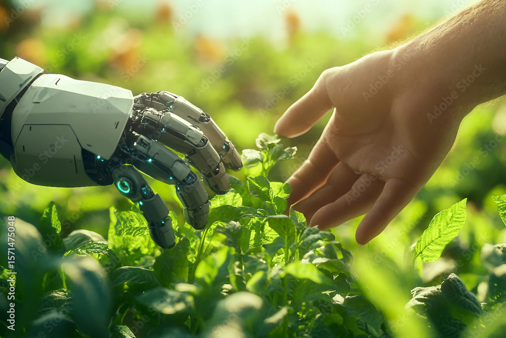 Poster robot and smart innovation harvesting generative ai