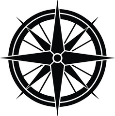 compass  for direction  on white background (1).eps
