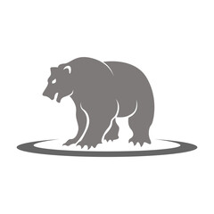Bear logo icon design