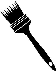 brush silhouette
