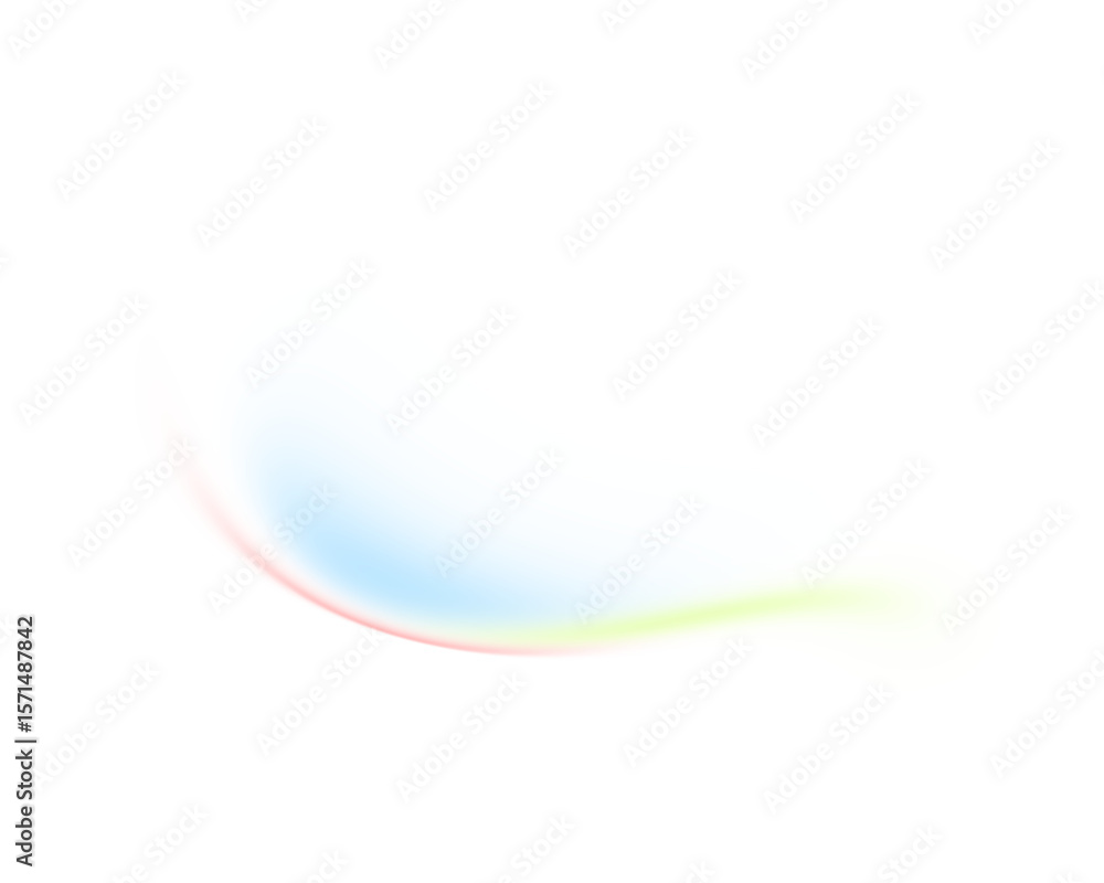 Poster colorful gradient shape blur