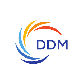 DDM Letter Initial Logo Design Template Vector Illustration 