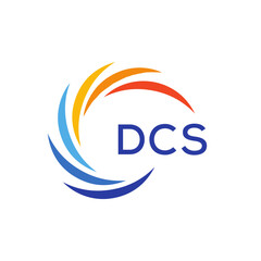 DCS Letter Initial Logo Design Template Vector Illustration 