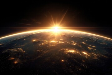 Obraz premium planet earth in space