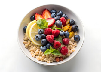 Quinoa breakfast bowl  