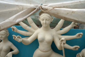Finalisation of Maa Durga Idol at Kumartuli Kolkata