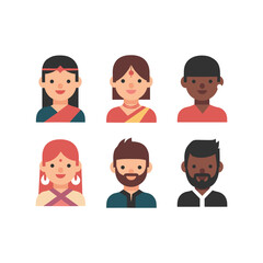 Diverse Faces of India A Colorful Portrait Collection