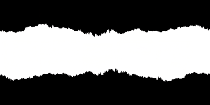 Abstract White and Yellow Distressed Rectangle on Transparent Background with Border