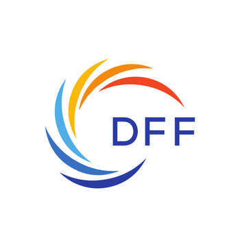 DFF  Letter Initial Logo Design Template Vector Illustration 