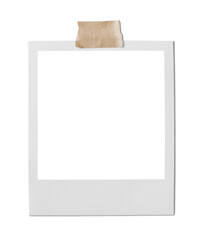 Vintage Polaroid, instant photo frame isolated in transparent PNG, frame - isolated design element