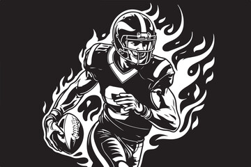 Cricket Batsman Action Pose Art

